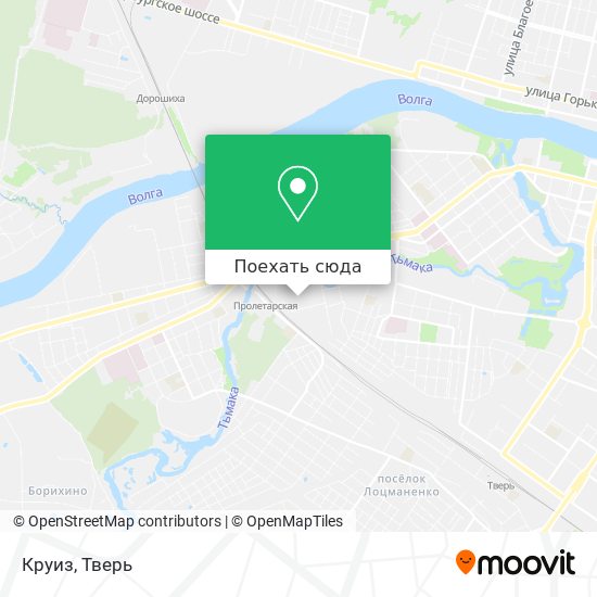 Карта Круиз