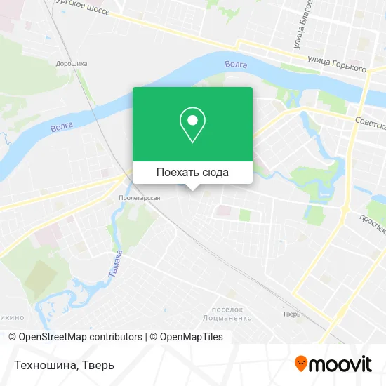 Карта Техношина