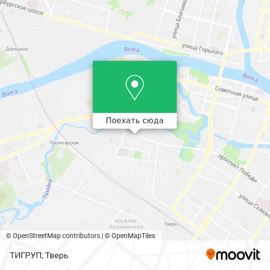 Карта ТИГРУП