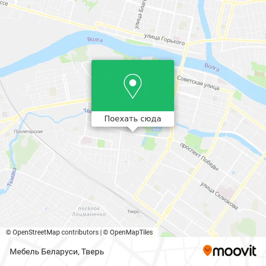 Карта Мебель Беларуси