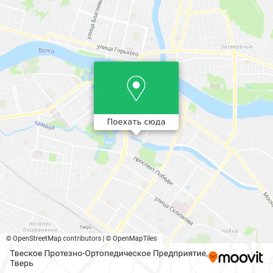 Карта Твеское Протезно-Ортопедическое Предприятие