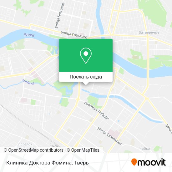 Карта Клиника Доктора Фомина
