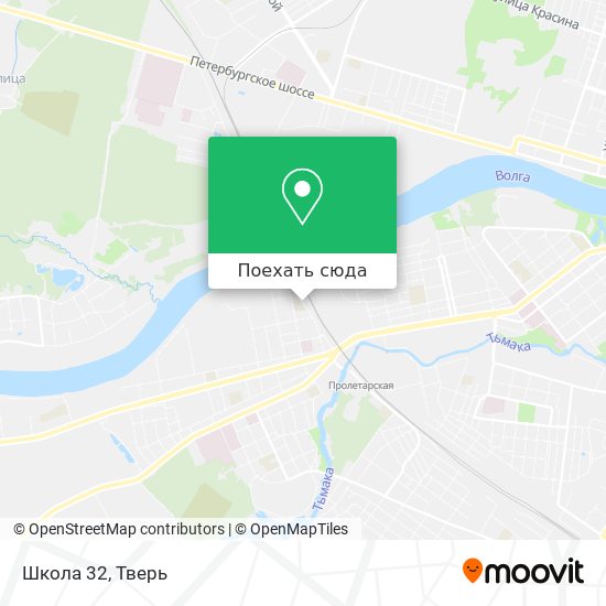 Карта Школа 32