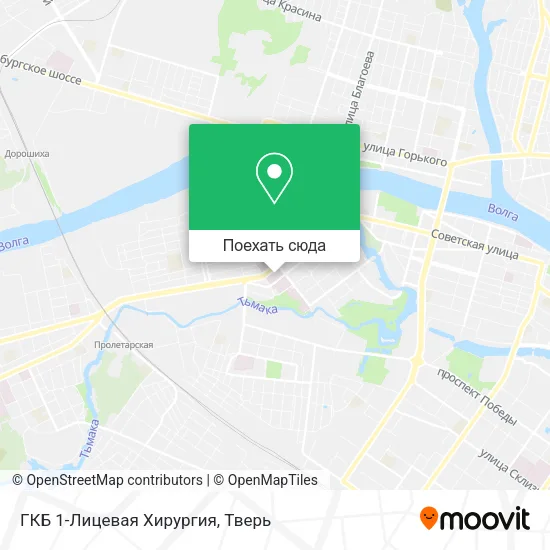Карта ГКБ 1-Лицевая Хирургия