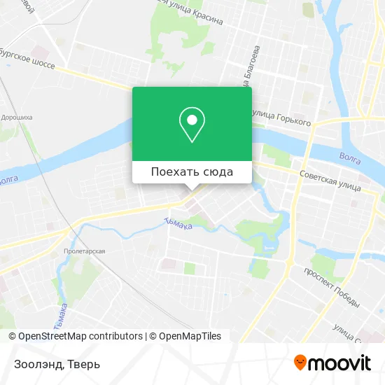 Карта Зоолэнд