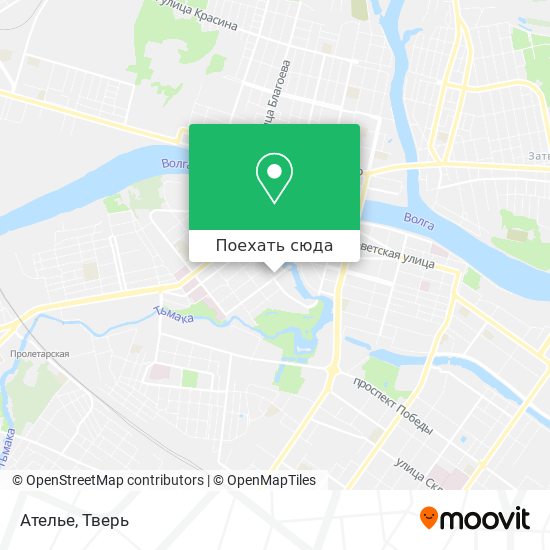 Карта Ателье