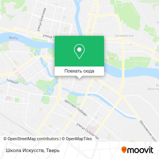 Карта Школа Искусств