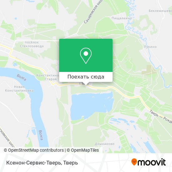 Карта Ксенон-Сервис-Тверь