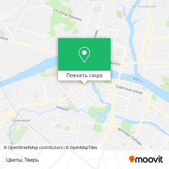 Карта Цветы