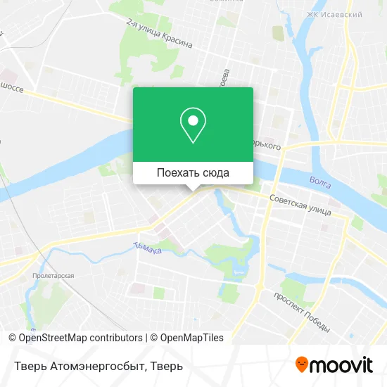 Карта Тверь Атомэнергосбыт