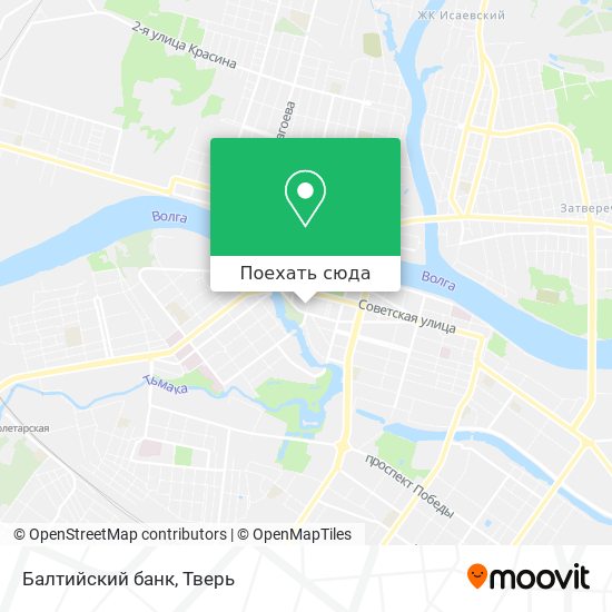 Карта Балтийский банк