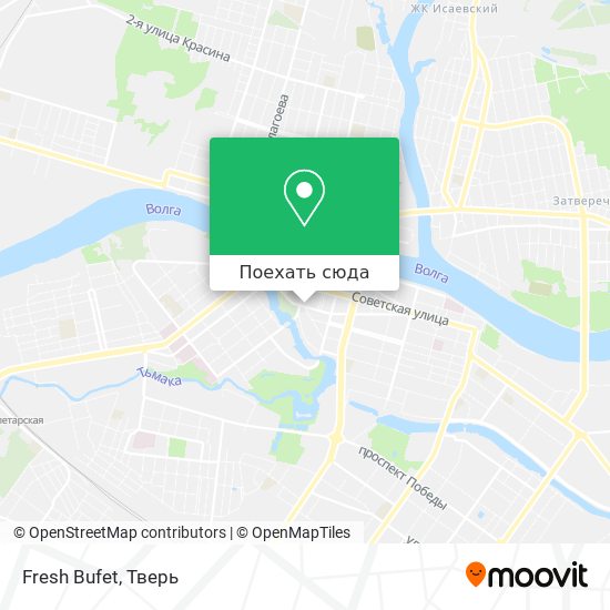 Карта Fresh Bufet