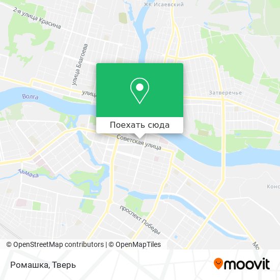 Карта Ромашка