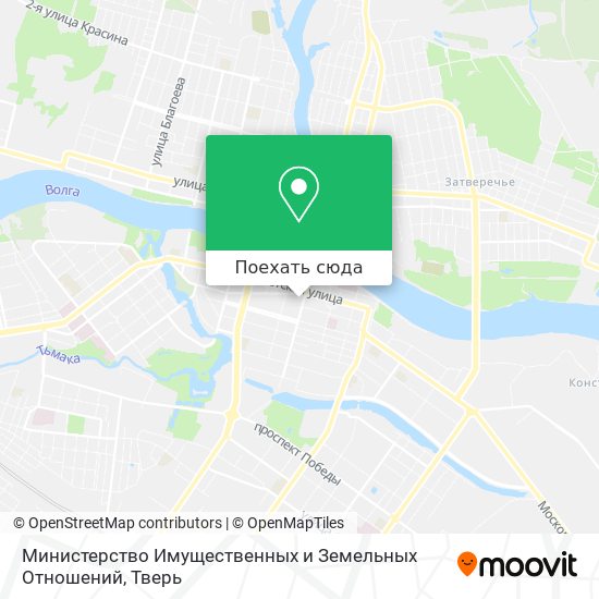 Карта Министерство Имущественных и Земельных Отношений