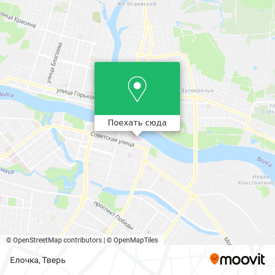 Карта Елочка