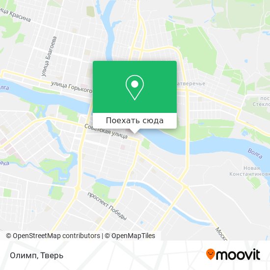 Карта Олимп