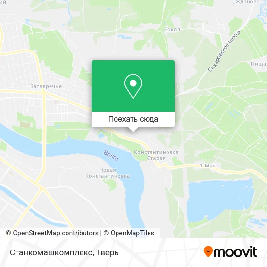 Карта Станкомашкомплекс