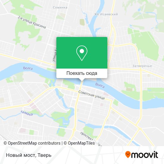 Карта Новый мост