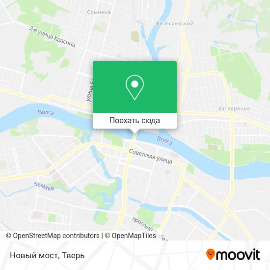 Карта Новый мост