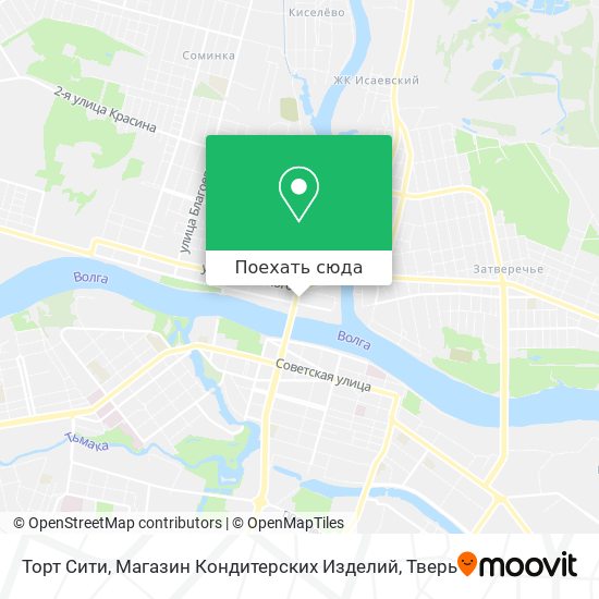 Карта Торт Сити, Магазин Кондитерских Изделий