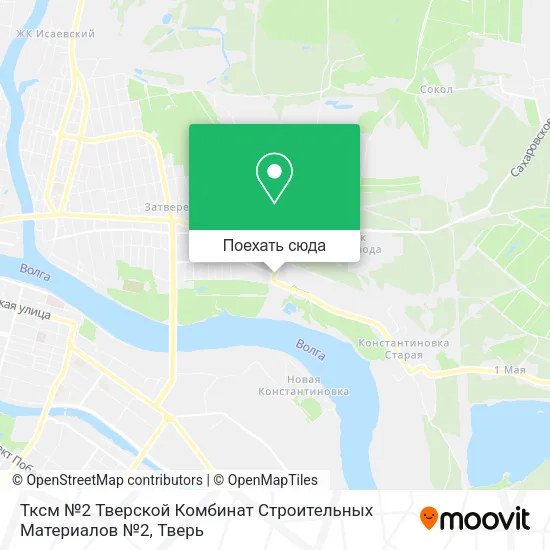 Карта Тксм №2 Тверской Комбинат Строительных Материалов №2