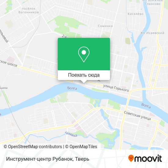 Карта Инструмент-центр Рубанок