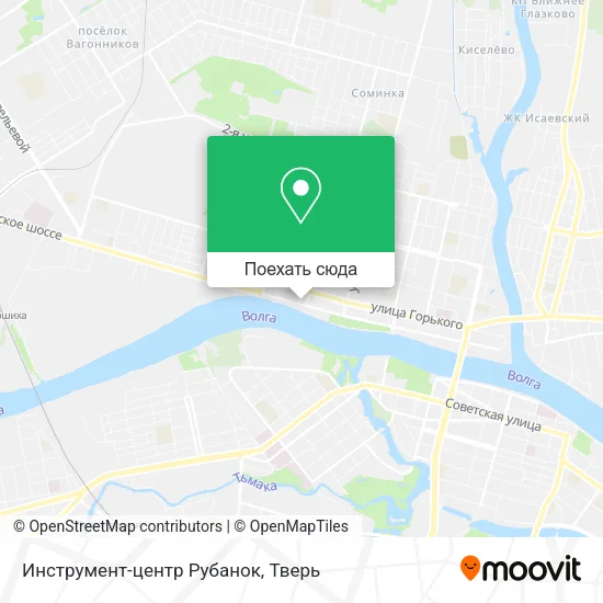 Карта Инструмент-центр Рубанок