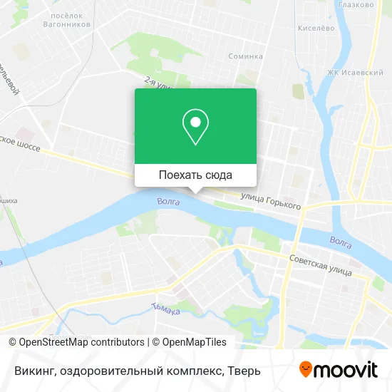 Карта Викинг, оздоровительный комплекс