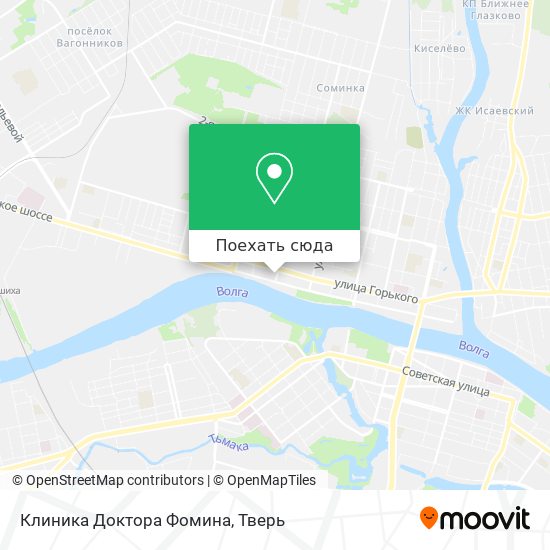 Карта Клиника Доктора Фомина