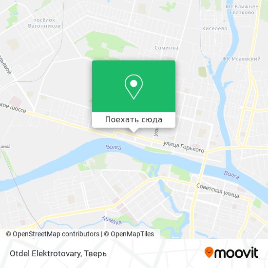 Карта Otdel Elektrotovary