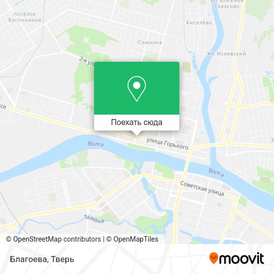 Карта Благоева