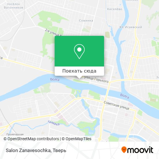 Карта Salon Zanavesochka