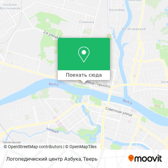 Карта Логопедичиский центр Азбука