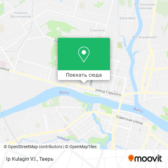 Карта Ip Kulagin V.I.