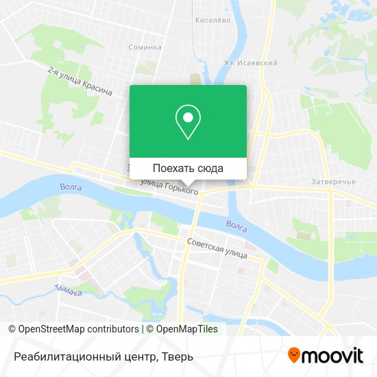 Карта Реабилитационный центр