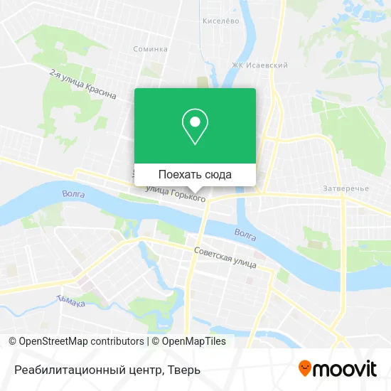 Карта Реабилитационный центр