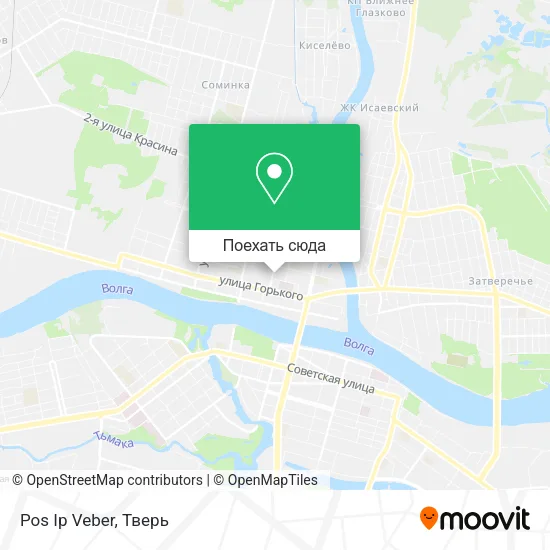 Карта Pos Ip Veber