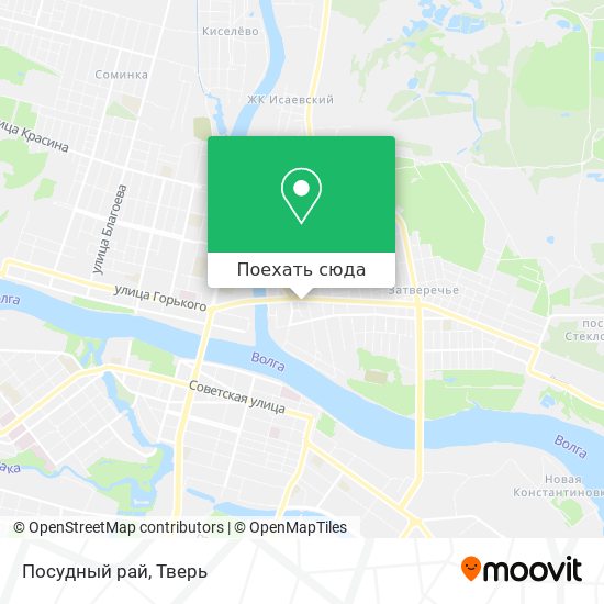 Карта Посудный рай