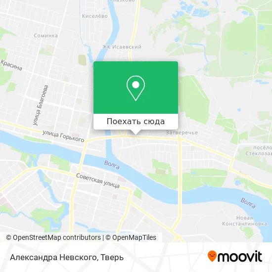 Карта Александра Невского