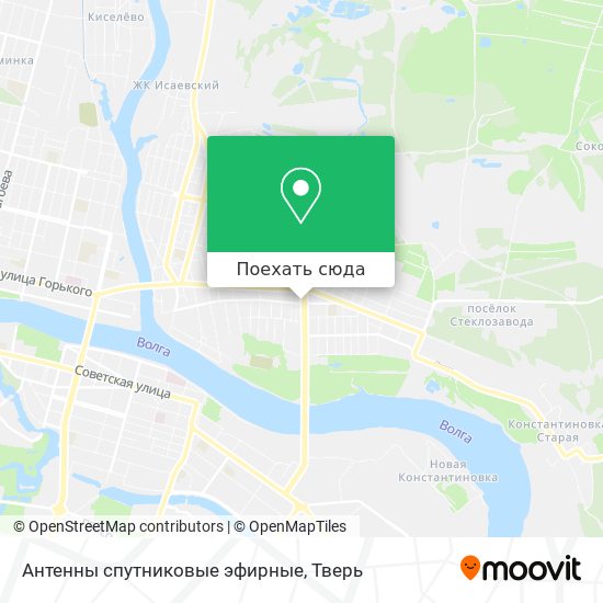 Карта Антенны спутниковые эфирные