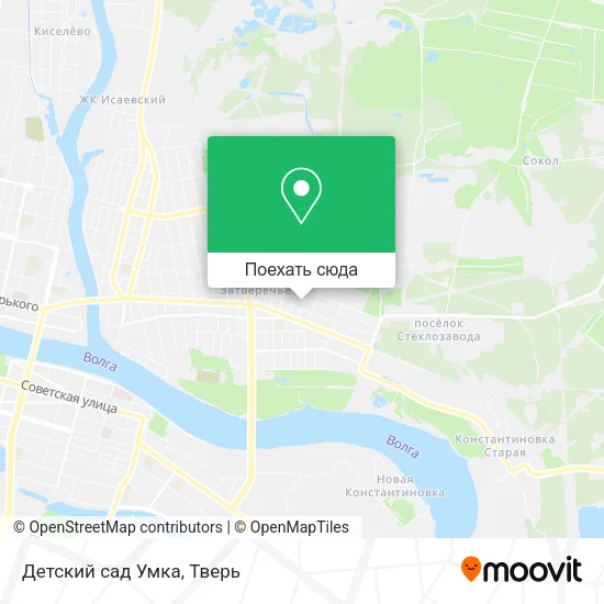 Карта Детский сад Умка