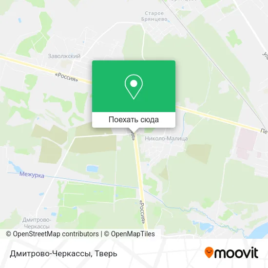 Карта Дмитрово-Черкассы