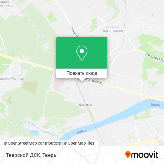Карта Тверской ДСК