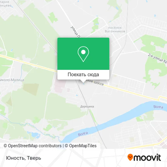 Карта Юность