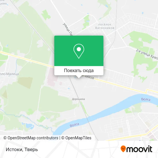 Карта Истоки