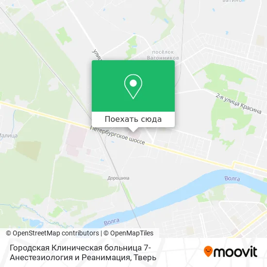 Карта Городская Клиническая больница 7-Анестезиология и Реанимация