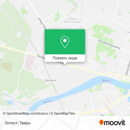 Карта Элтест