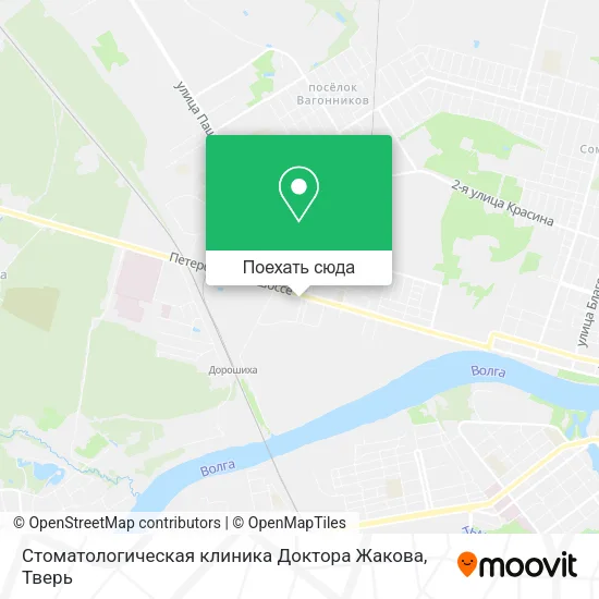 Карта Стоматологическая клиника Доктора Жакова