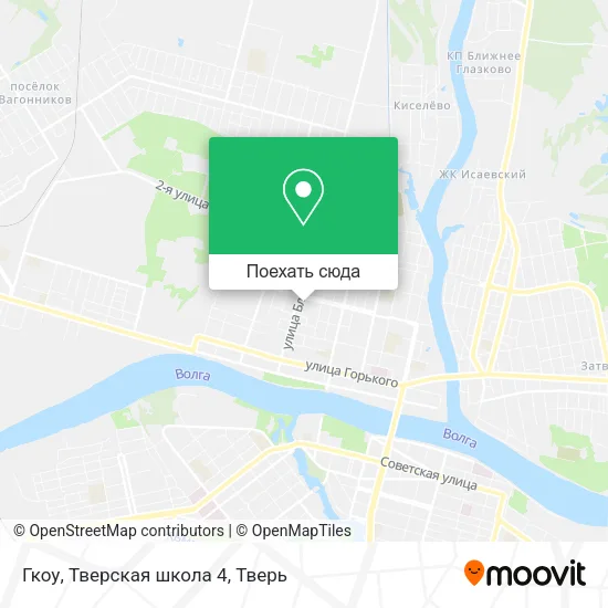 Карта Гкоу, Тверская школа 4