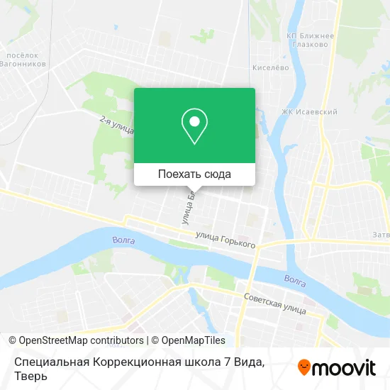 Карта Специальная Коррекционная школа 7 Вида